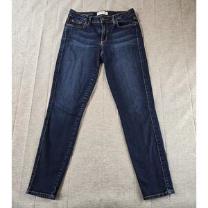 Cookie Johnson Women's Wisdom Ankle Skinny Denim Jeans Mid Rise  28" X 27"